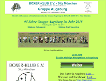 Tablet Screenshot of bk-augsburg.de